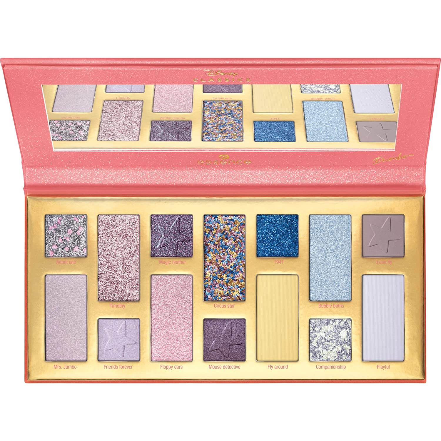 essence cosmetics essence Disney Classics Dumbo Silky Eyeshadow Palette, No. 02 Make a Splash, ‎02