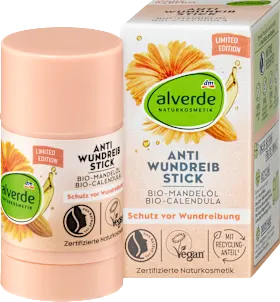 Anti-chafing stick organic almond oil organic calendula, 25 g