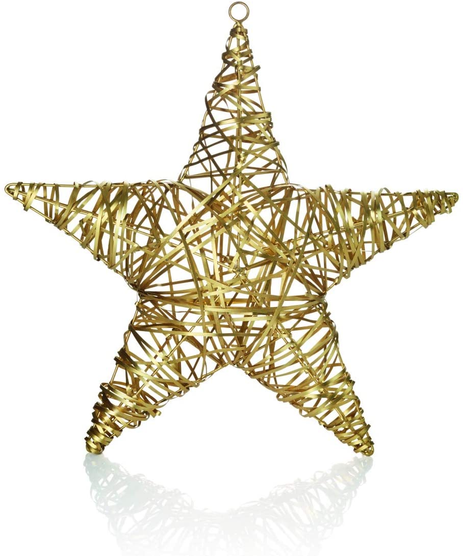 Philippi Christmas Gold Star St In Various Sizes