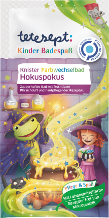 tetesept Knister-Color changing bath Hocus pocus, 50 g
