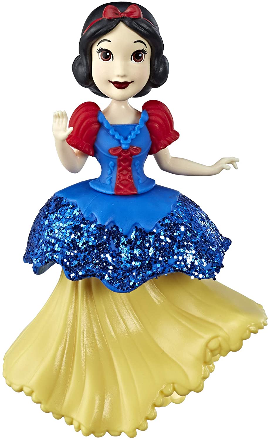 Disney Princess Collectable Doll With Glittery Blue/Yellow Clip Dress, Roya