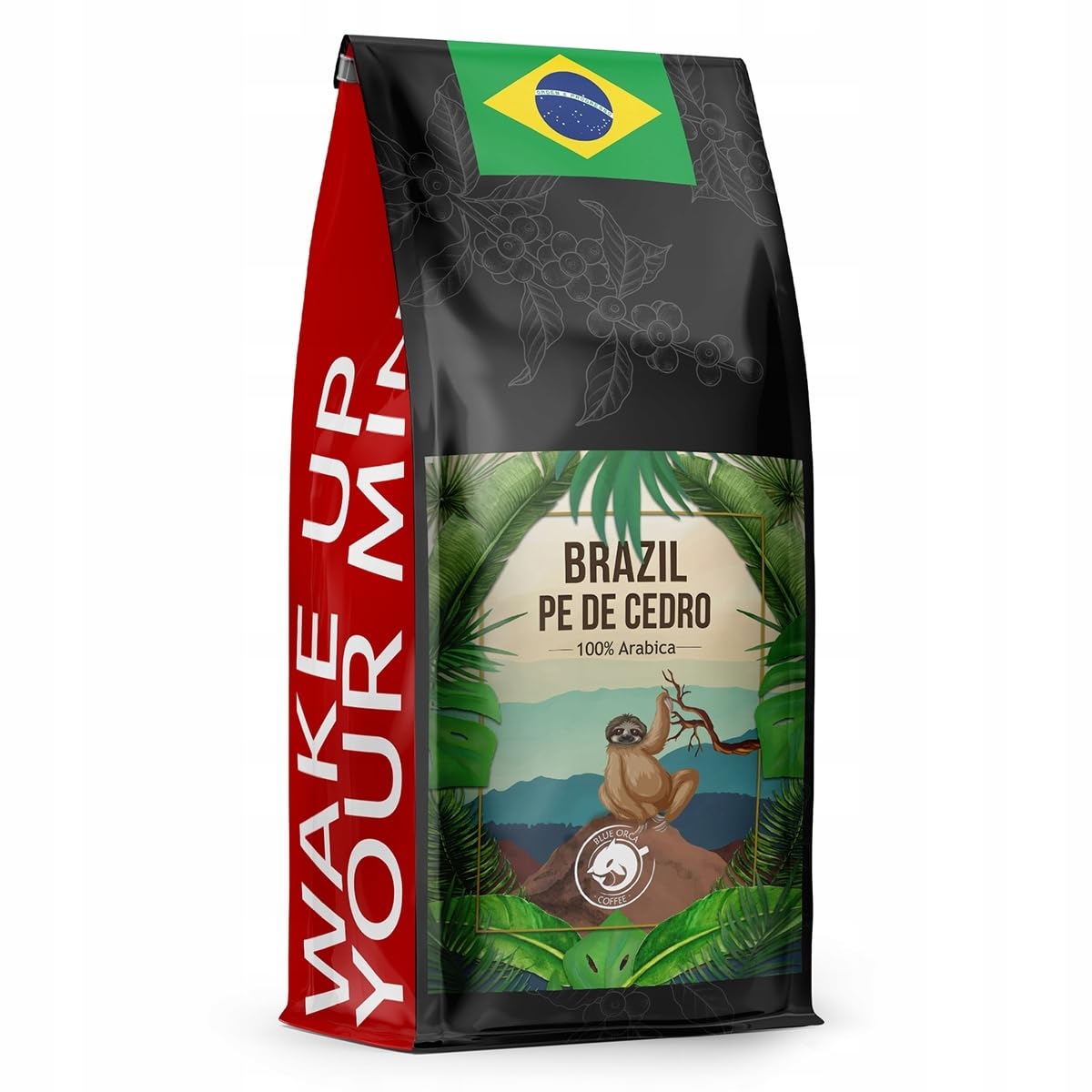 Blue Orca Coffee - BRAZIL PE DE CEDRO - Specialty Kaffeebohnen aus Brasilien - Frisch geröstet - Single Origin - SCA 85 Punkte, 1 kg
