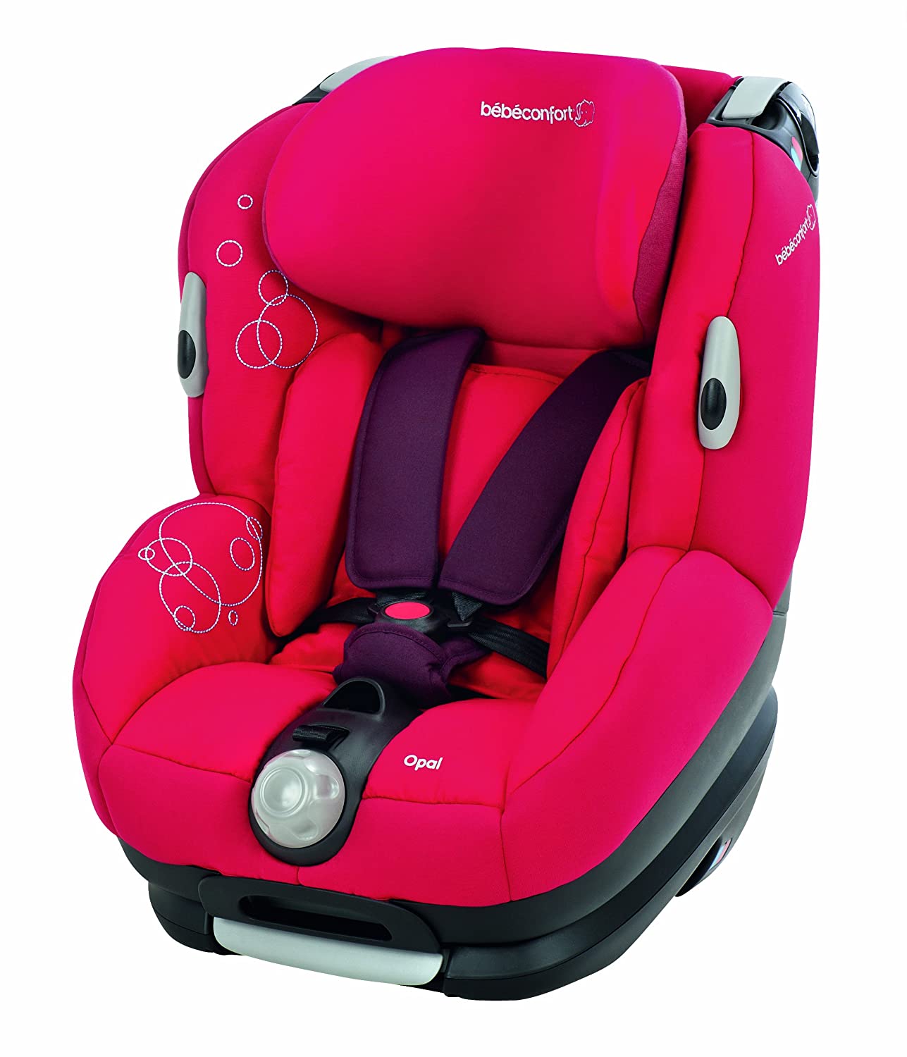 Bébé Confort Autositz Kindersitz Opal, Gruppe 0+/1, 0 bis 18 kg Intense red