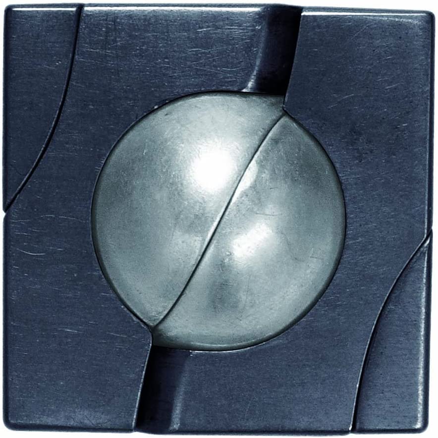 Bartl Huzzle Cast Puzzles, 50 Different High Quality Metal Puzzles for Experts Choose from a range of puzzles..., Marble