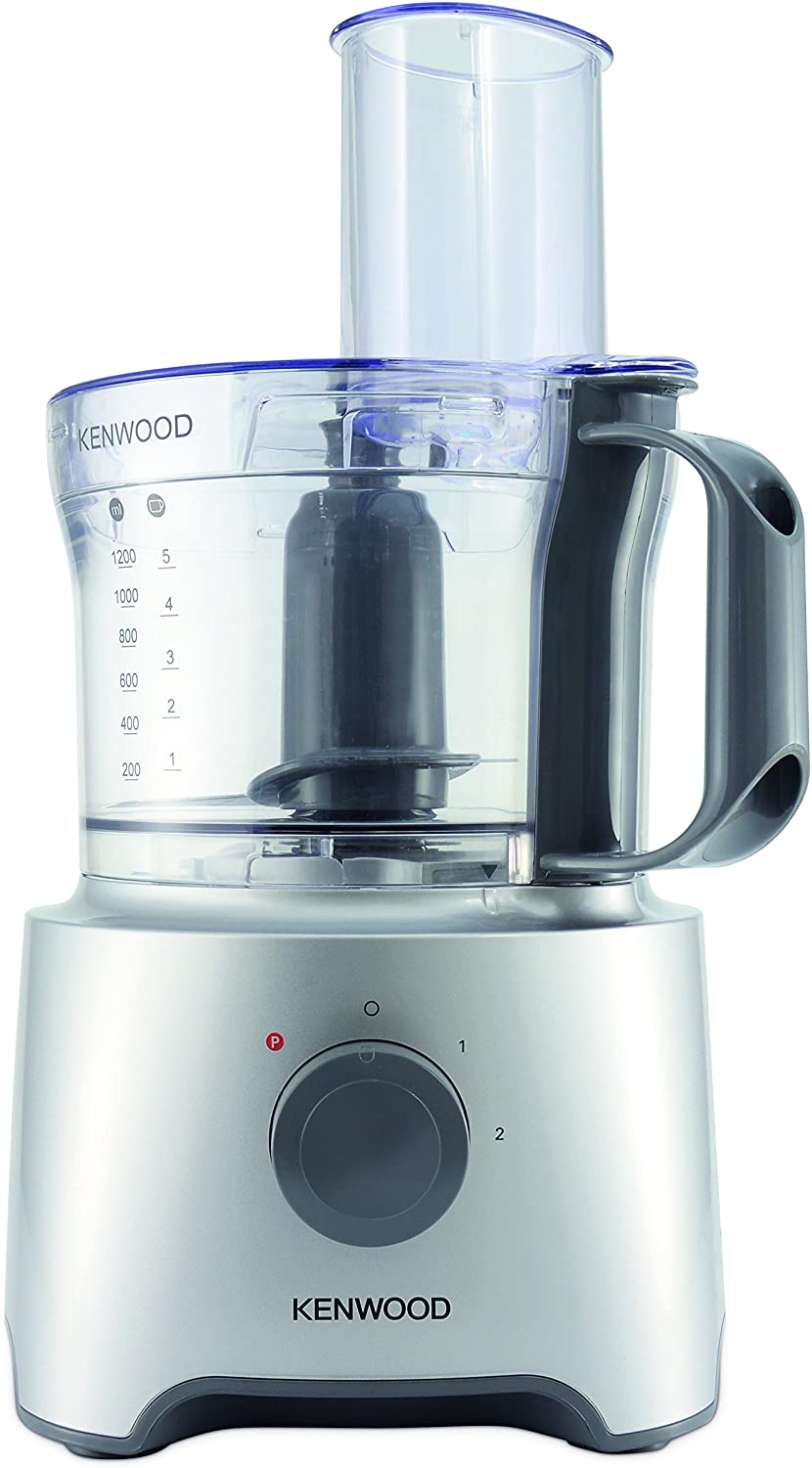 Kenwood Multipro Compact Food Processor, 800 W, 2.1 Litres, Silver