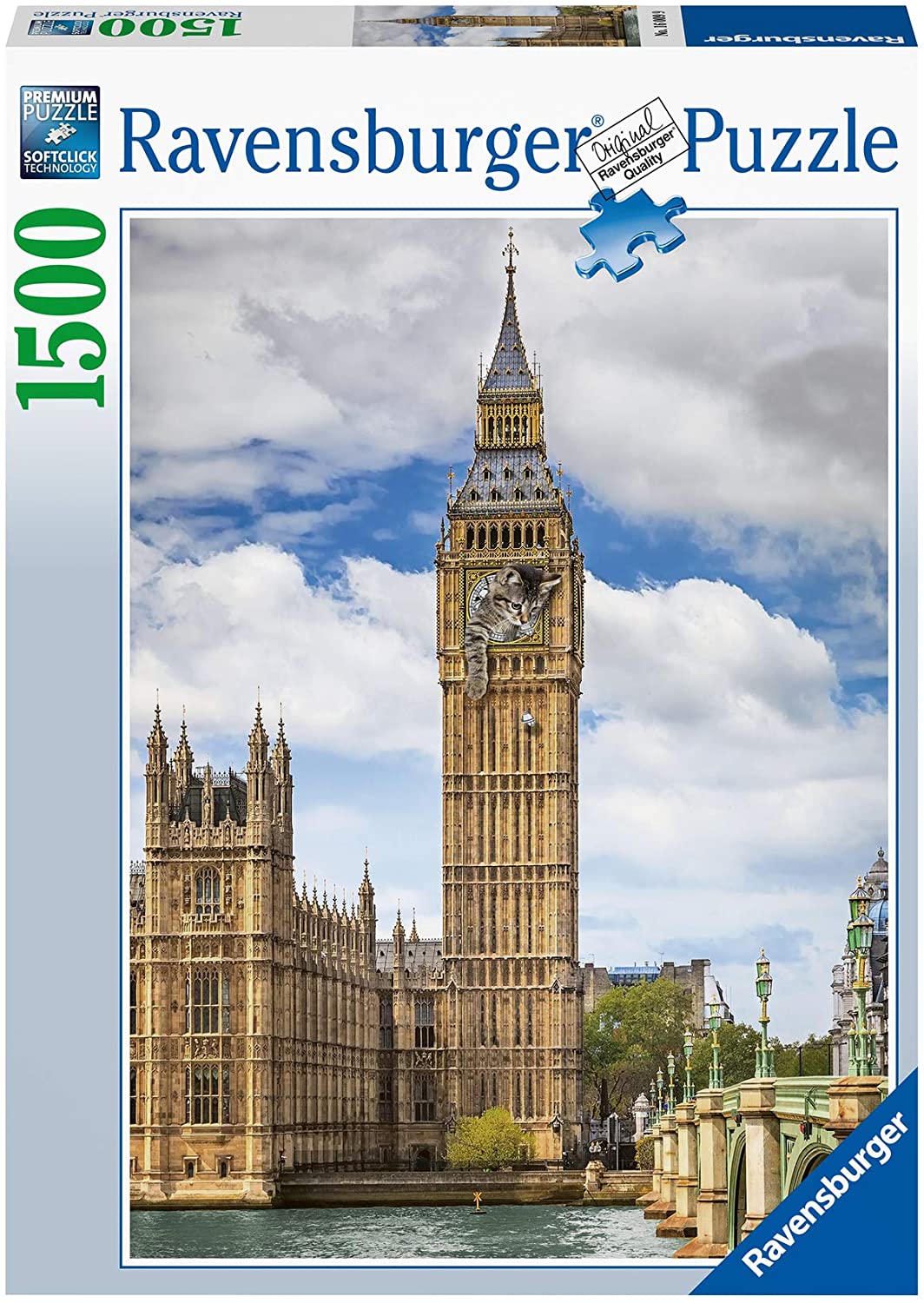 Ravensburger Erwachsenenpuzzle Ravensburger 16009 Jigsaw Puzzle Findus Am Big Ben 1500 Pieces