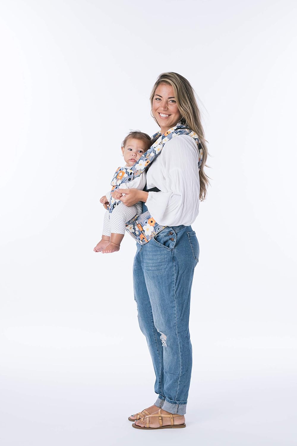Tula Explore Baby Carrier for Newborns from Birth Ergonomic Baby Carrier Belly Carrier Back Carrier Everblue