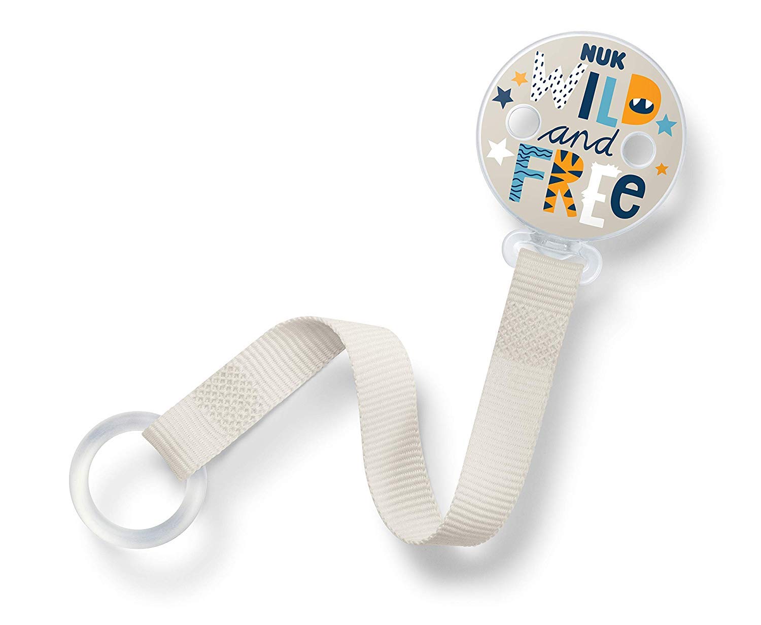 NUK Dummy strap for all dummies with and without ring, wild and free.