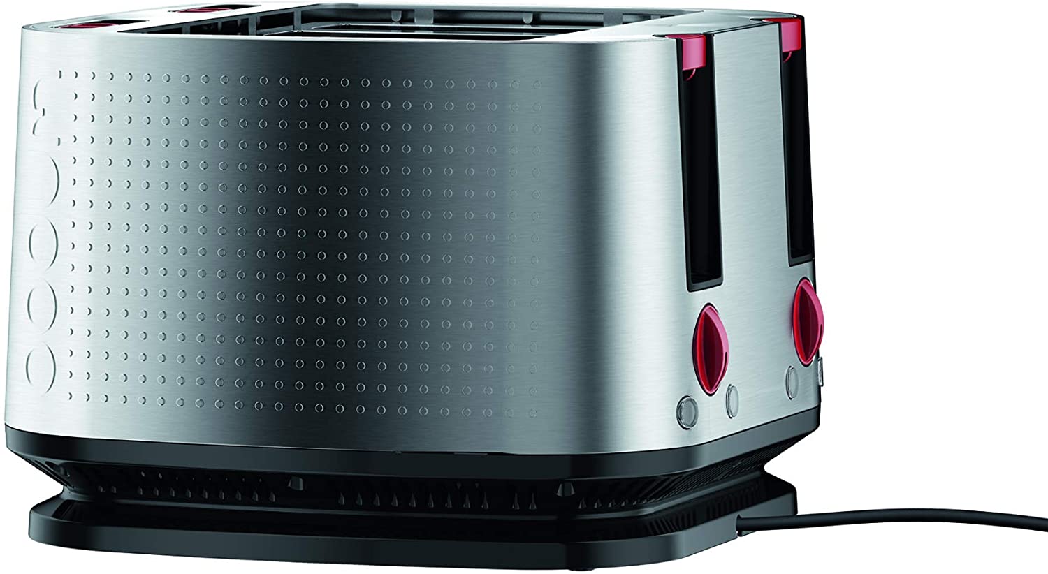 BODUM BISTRO Electric Toaster 4 Slots 1600 W Satin Stainless Steel