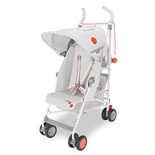 Maclaren All Star Buggy - Lightweight, Sporty, 6 Months+ Easy to Steer, Rotate, Fold and Carry Extended Hood, Adjustable Seat, Large Basket Rain Cover Included