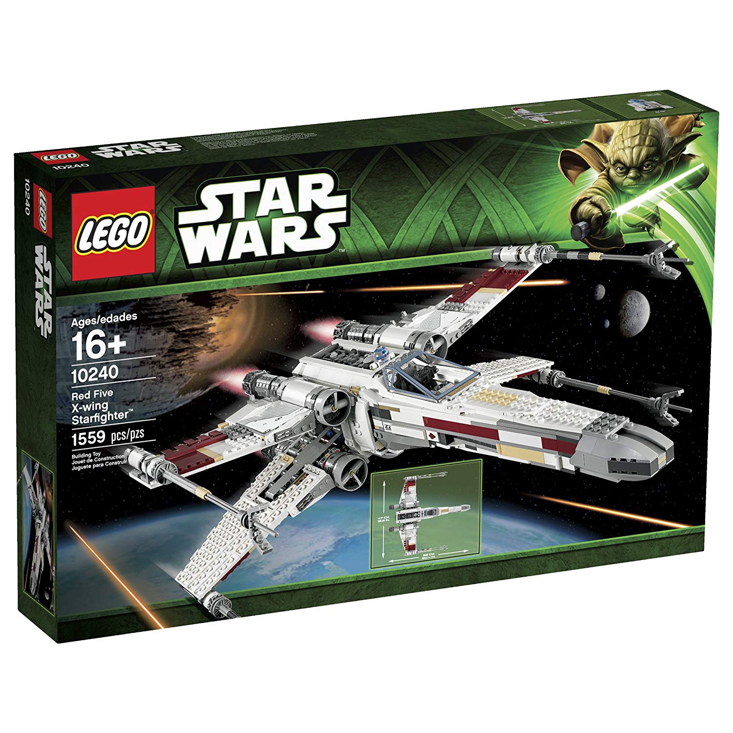 Lego Star Wars X-Wing Fighter (Tm) Red Squadron Machine 10240 Overseas Limi