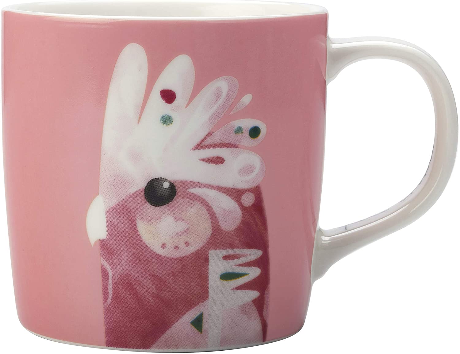 Maxwell & Williams DI0219 Pete Cromer Galah Mug, Porcelain, Multi-Colour, 375 ml, in Gift Box