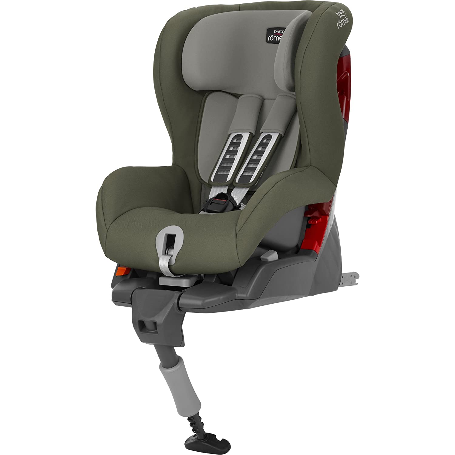 Britax Römer Safefix Plus Child Car Seat Group 1 9 - 18 kg Olive Green