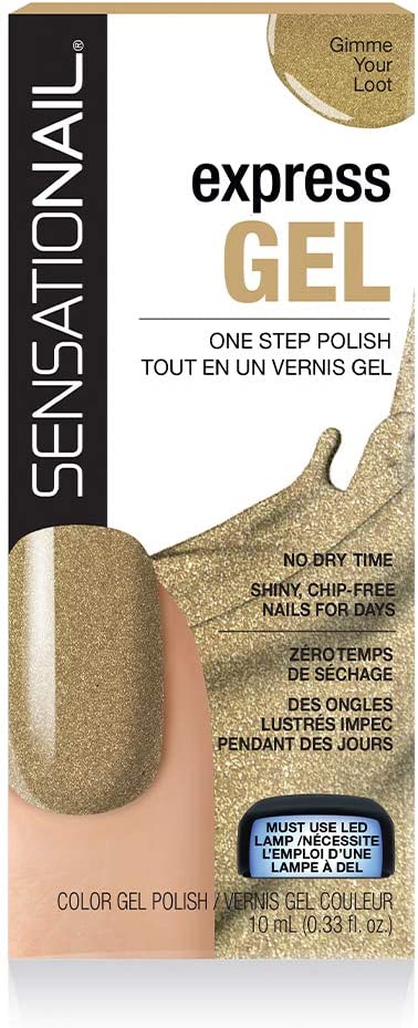 SensatioNail Express Gel Polish Gimme Your Loot, Pack of 1 x 10 ml