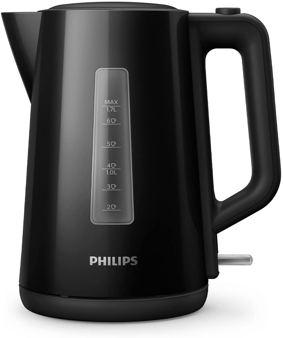 Philips Domestic Appliances Philips HD9318/20 Kettle Series 3000, Hinged Lid, Light Indicator, Black