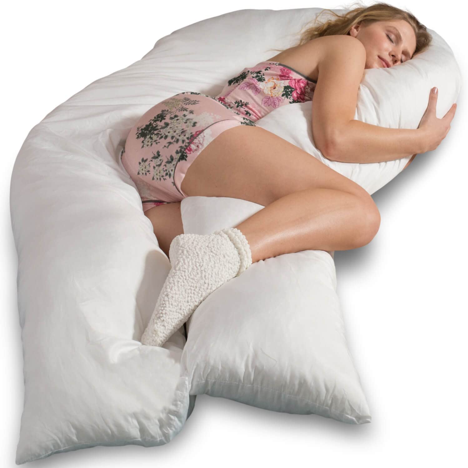 Traumreiter Jumbo XXL Side Sleeper Pillow Baby Pregnancy Pillow Support Pillow Cuddly Pillow Body Pillow