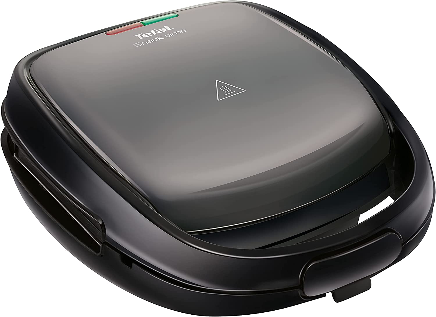 Tefal Snack Time 2-in-1 Combi Appliance SW341B [(Belgian) Waffle Iron and (Triangular) Sandwich Toaster, 2 Removable Non-Stick Plate Sets (Dishwasher Safe); Multifunctional; 700W]