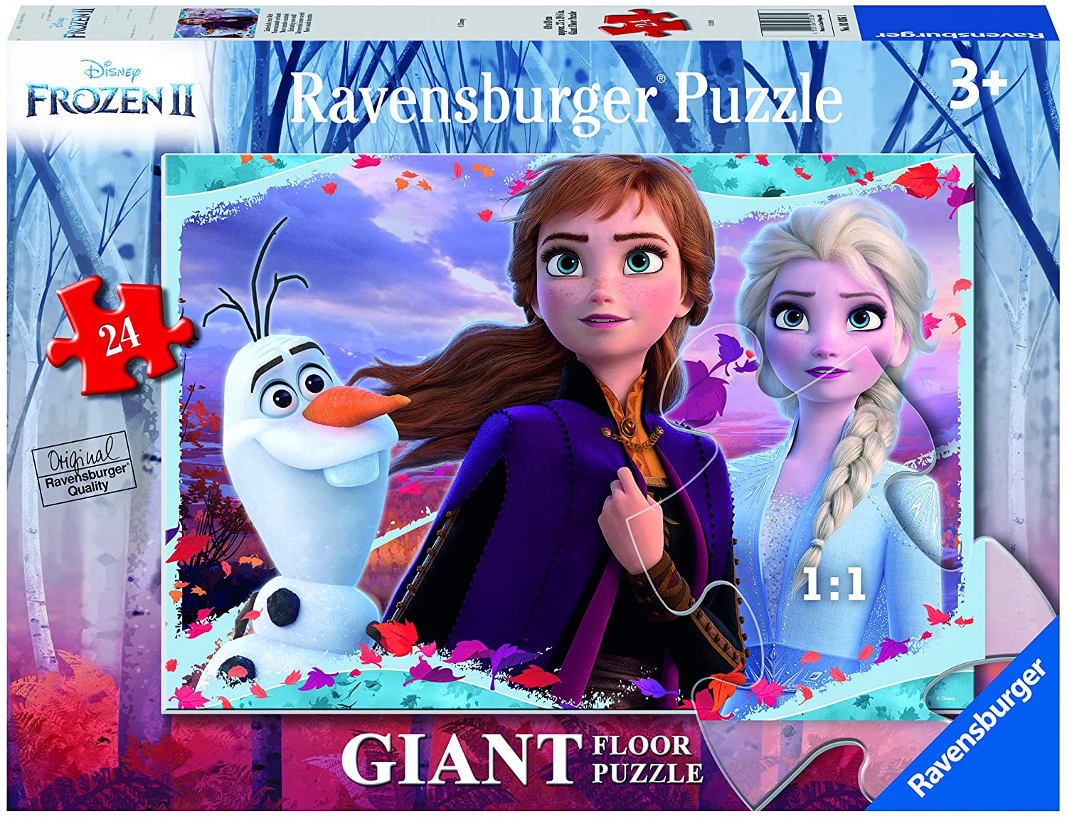 Ravensburger Frozen 2 B Puzzle 24 Giant Pavilion 03036 Multi-Coloured