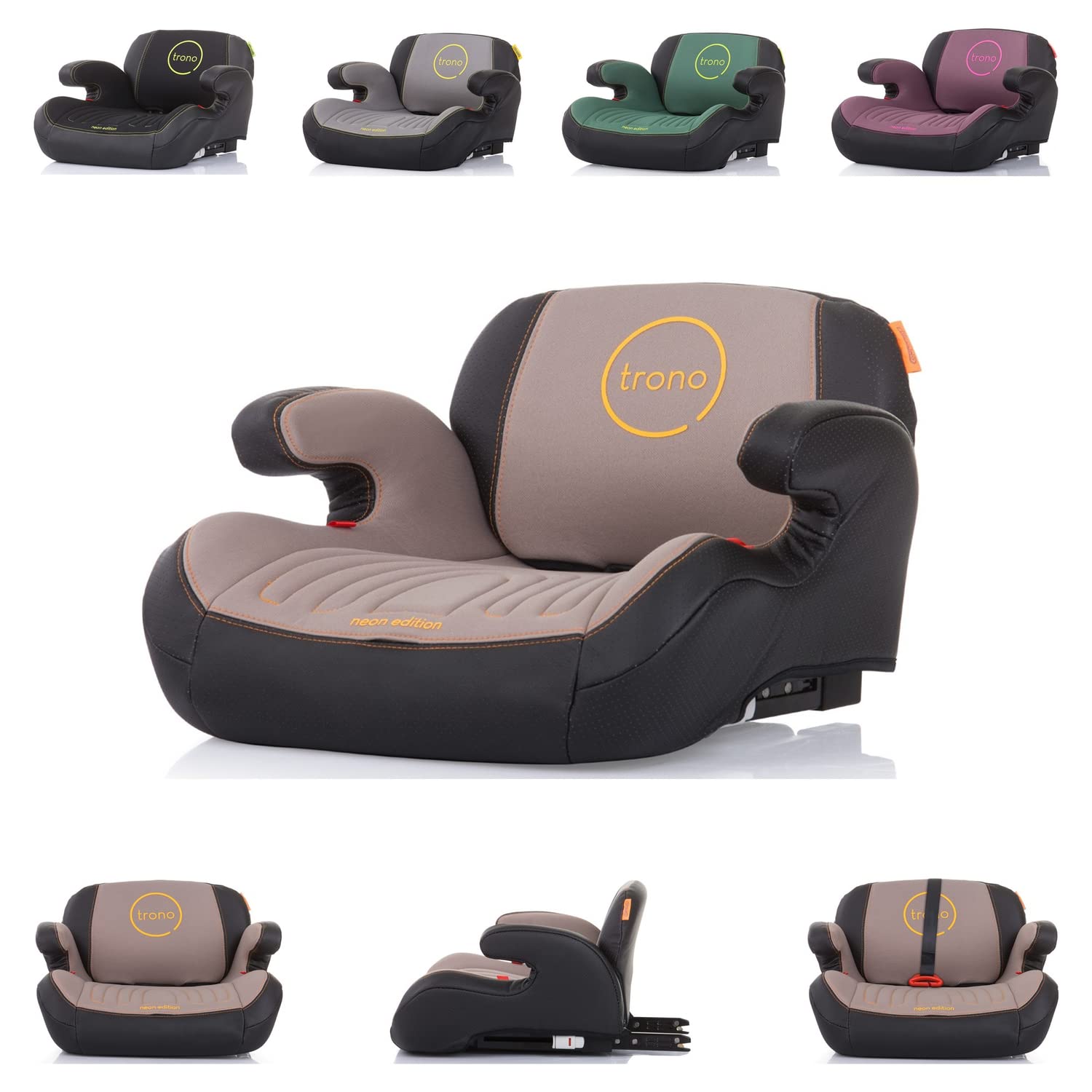 Chipolino Trono Isofix Child Booster Seat Group 3 (22-36 kg) Brown