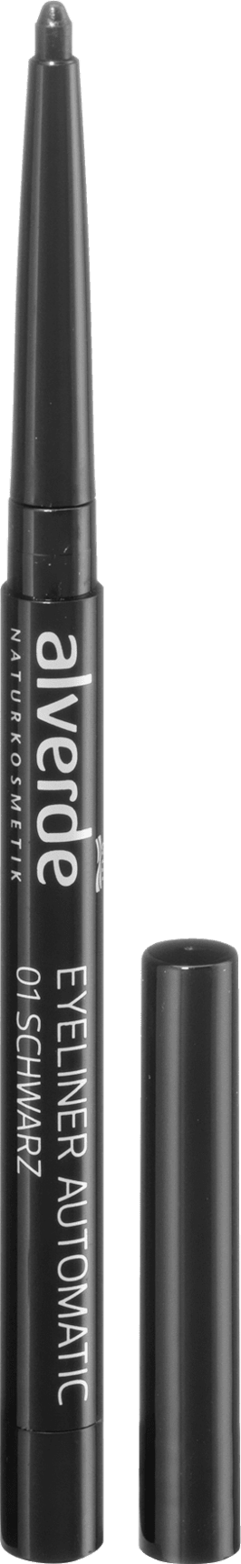 alverde NATURKOSMETIK Eyeliner Automatic Black 01, 0.3 G Of