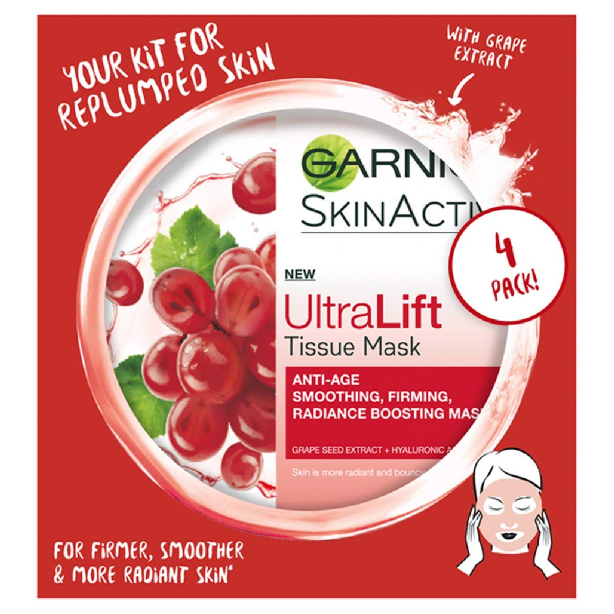 Garnier - Pomegranate mask.