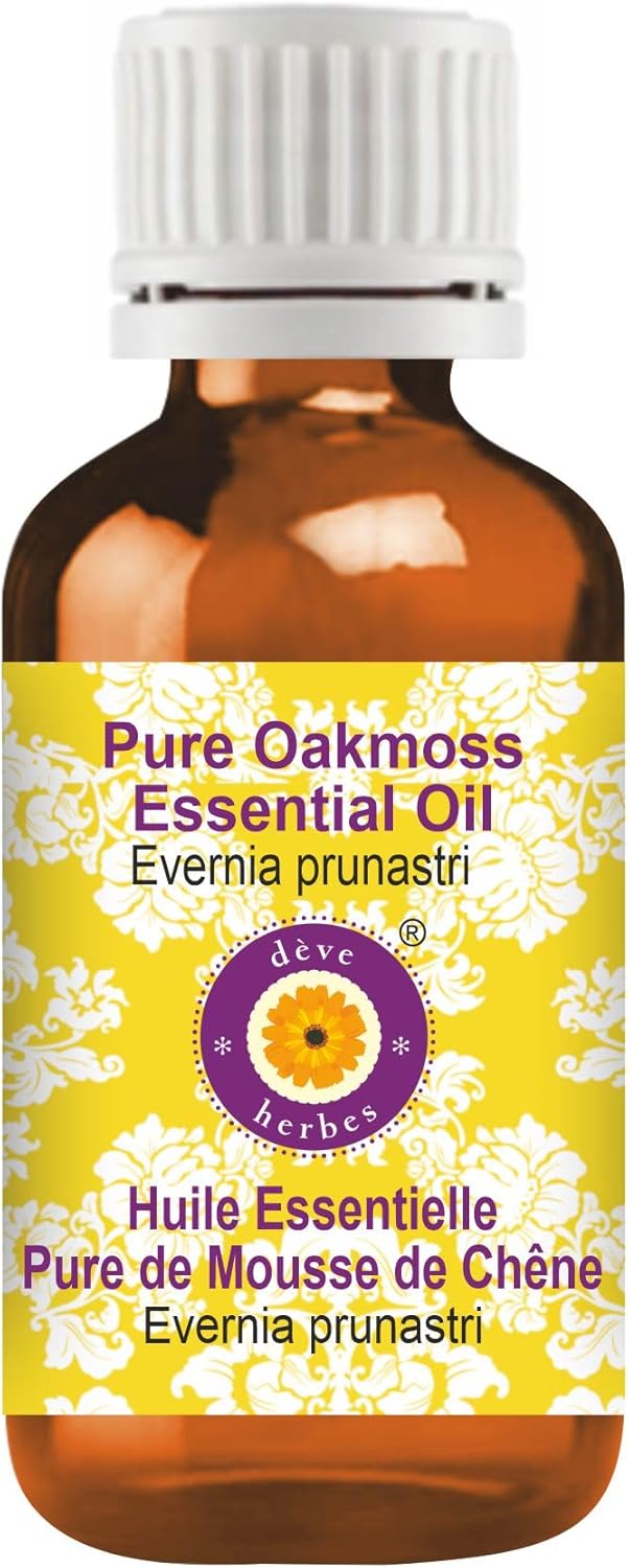 Pure Oakmoss Essential Oil 15ml (Evernia prunastri)