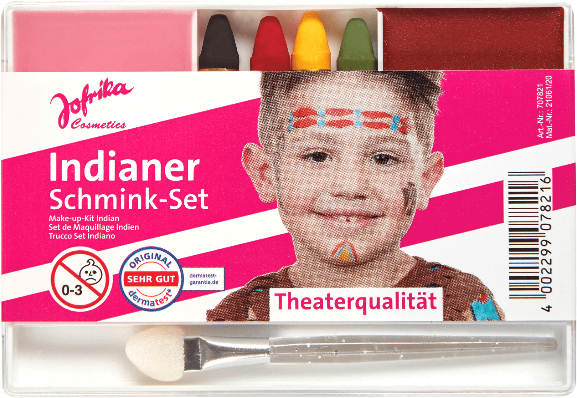Schmink-Set Indianer, 22 G