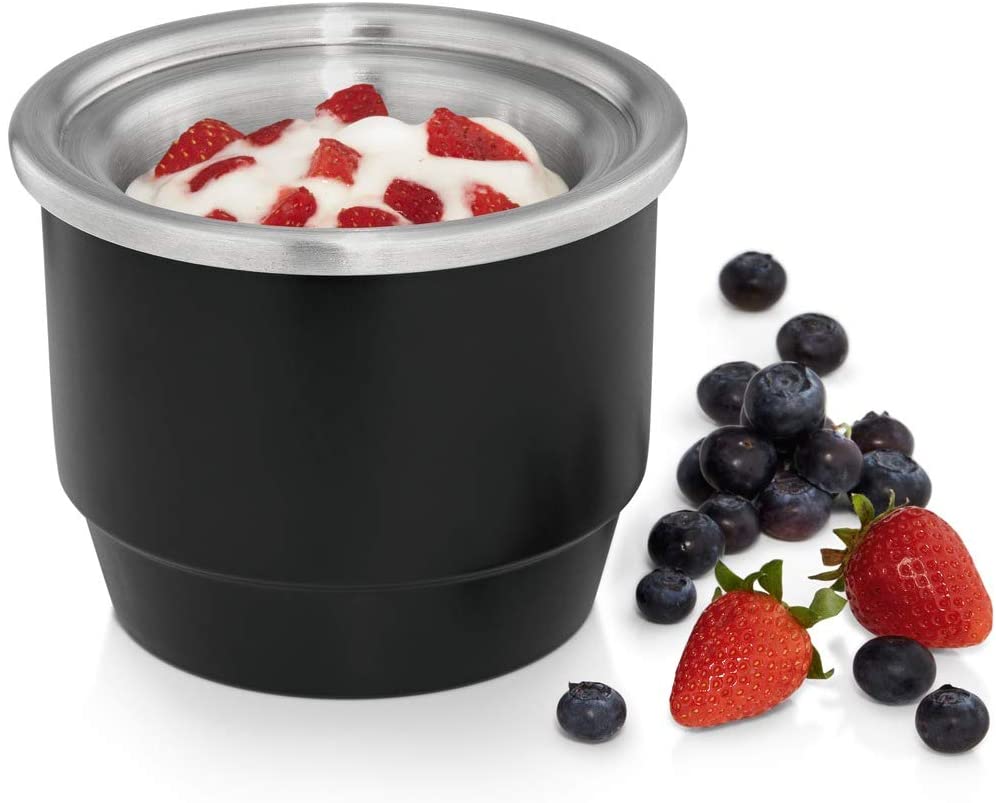 WMF Küchenminis Freezer Container with Lid for Ice Cream Maker 3-in-1 for Frozen Yoghurt, Sorbet and Ice Cream 300ml