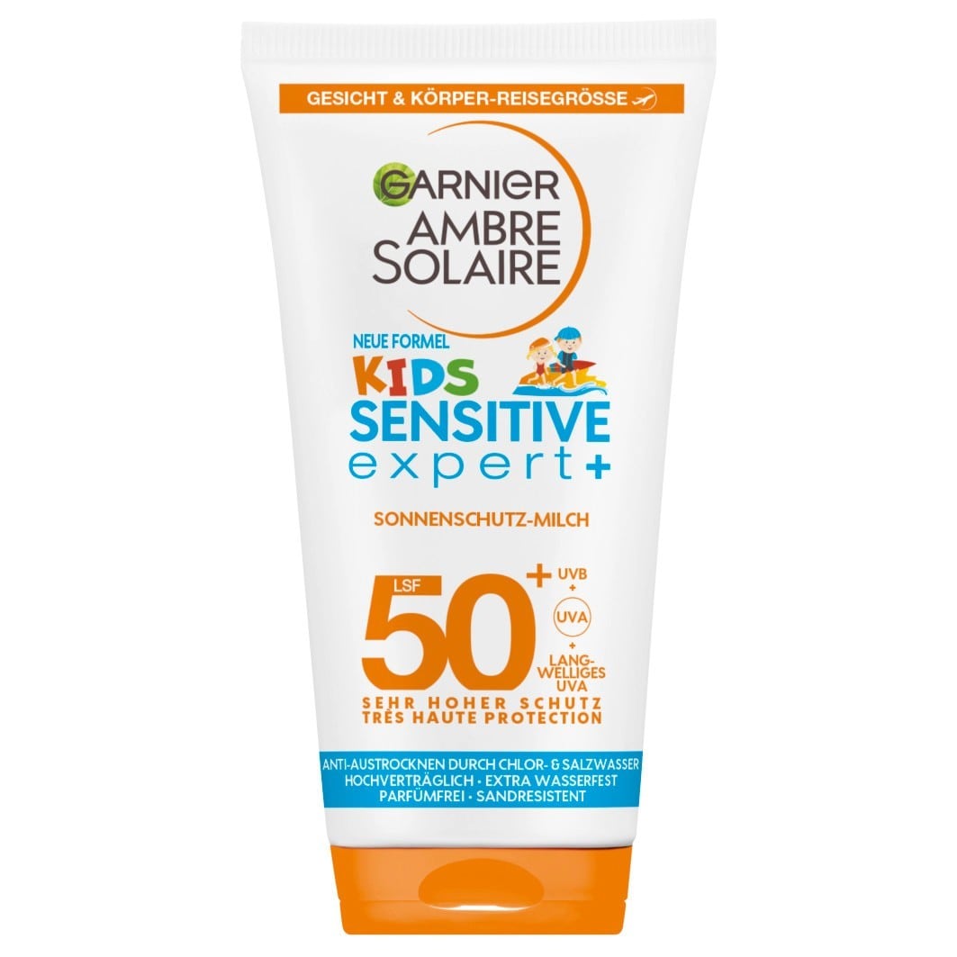 Garnier Ambre Solaire Kids Sensitive expert+ Sunscreen milk SPF 50+