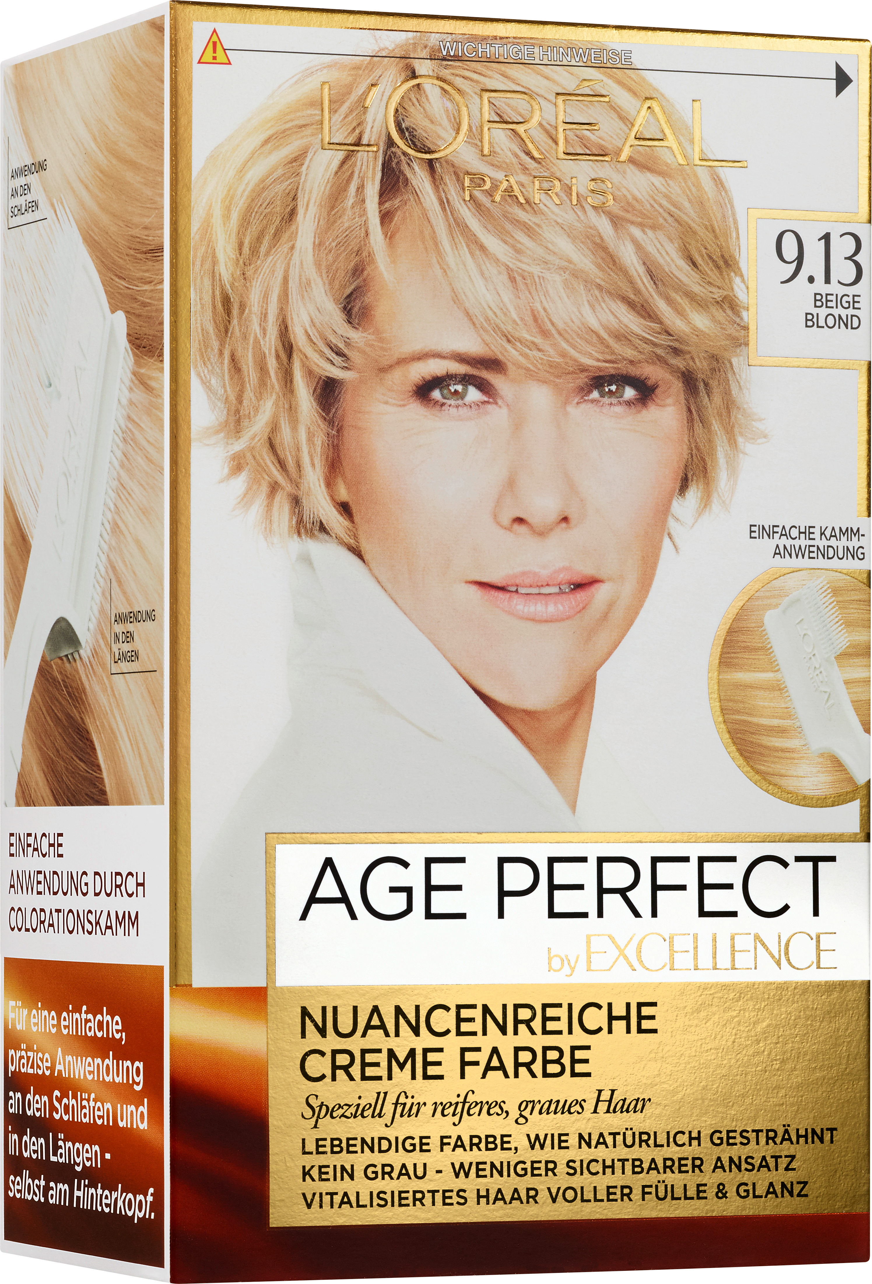 Haarfarbe Age Perfect Beige Blond 9.13, 1 St