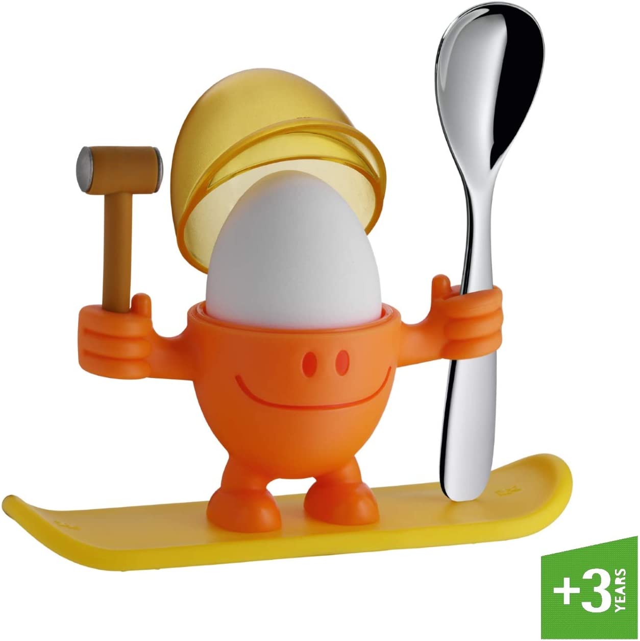 Wmf Mcegg Egg Cup With Spoon Limited Edition Plastic, Cromargan Polished St