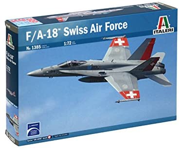 Italeri 1385 – 1: 72 °F/A 18 Swiss Air Force Aircraft