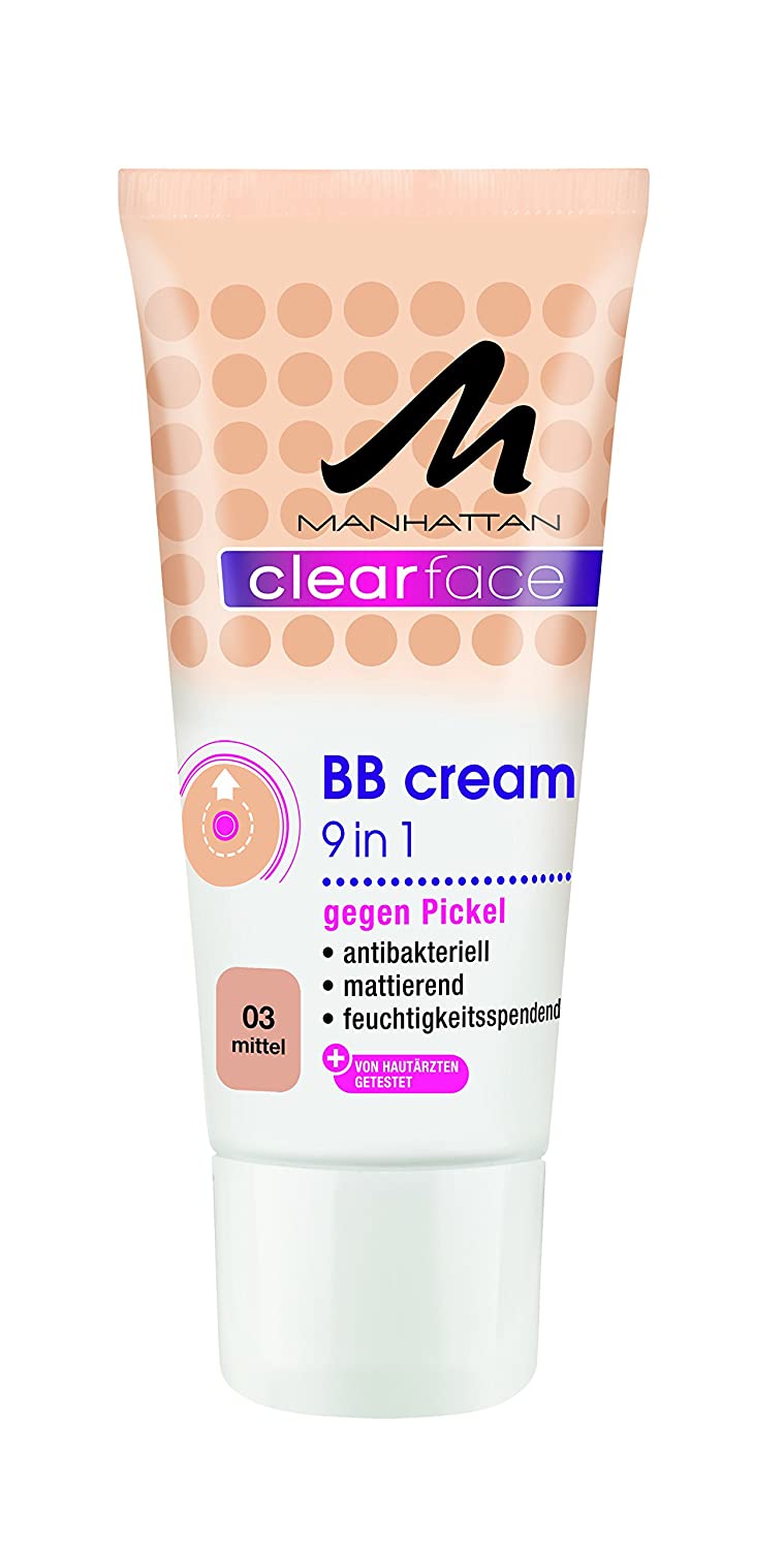 Manhattan Clearface BB Cream 03 25 ml, medium ‎03