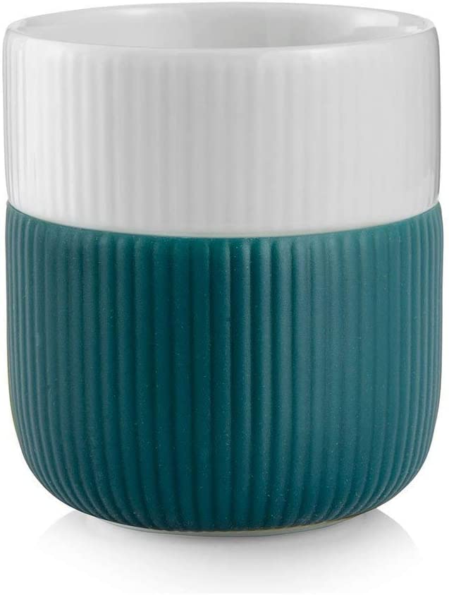 Royal Copenhagen Fluted Contrast Mug 0.33L - Petroleum