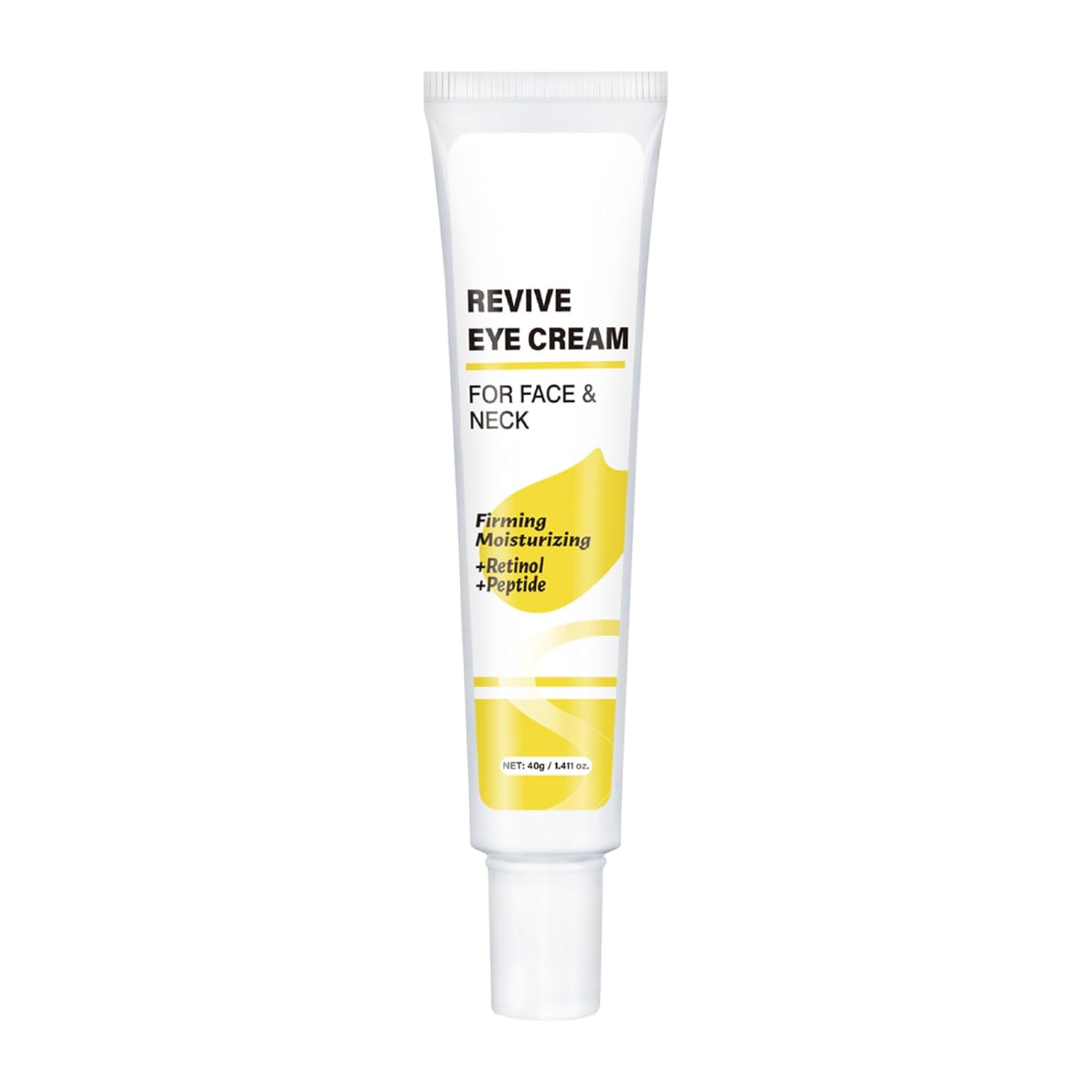 Moisturizer, Nida Revive Eye Cream, Smooth, Quick-Absorbing Non-Greasy Anti-Swelling Moisturizer, Deep Hydration, Visible Results, 40G, For Daily Use