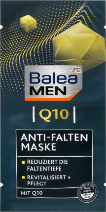 Balea MEN Q10 Anti-wrinkle mask, 16 ml