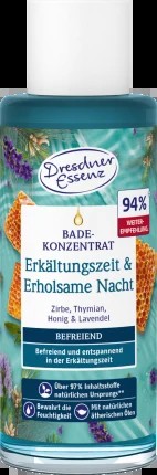 Dresdner Essenz Bath Concentrate Cold Time & Restful Night, 125 ml
