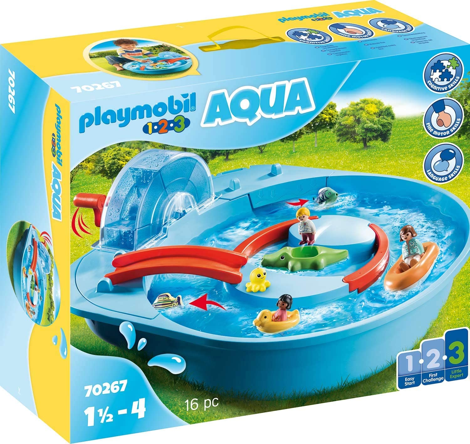 Playmobil 1.2.3 Aqua 70267 Happy Water Range, From 1.5 To 4 Years