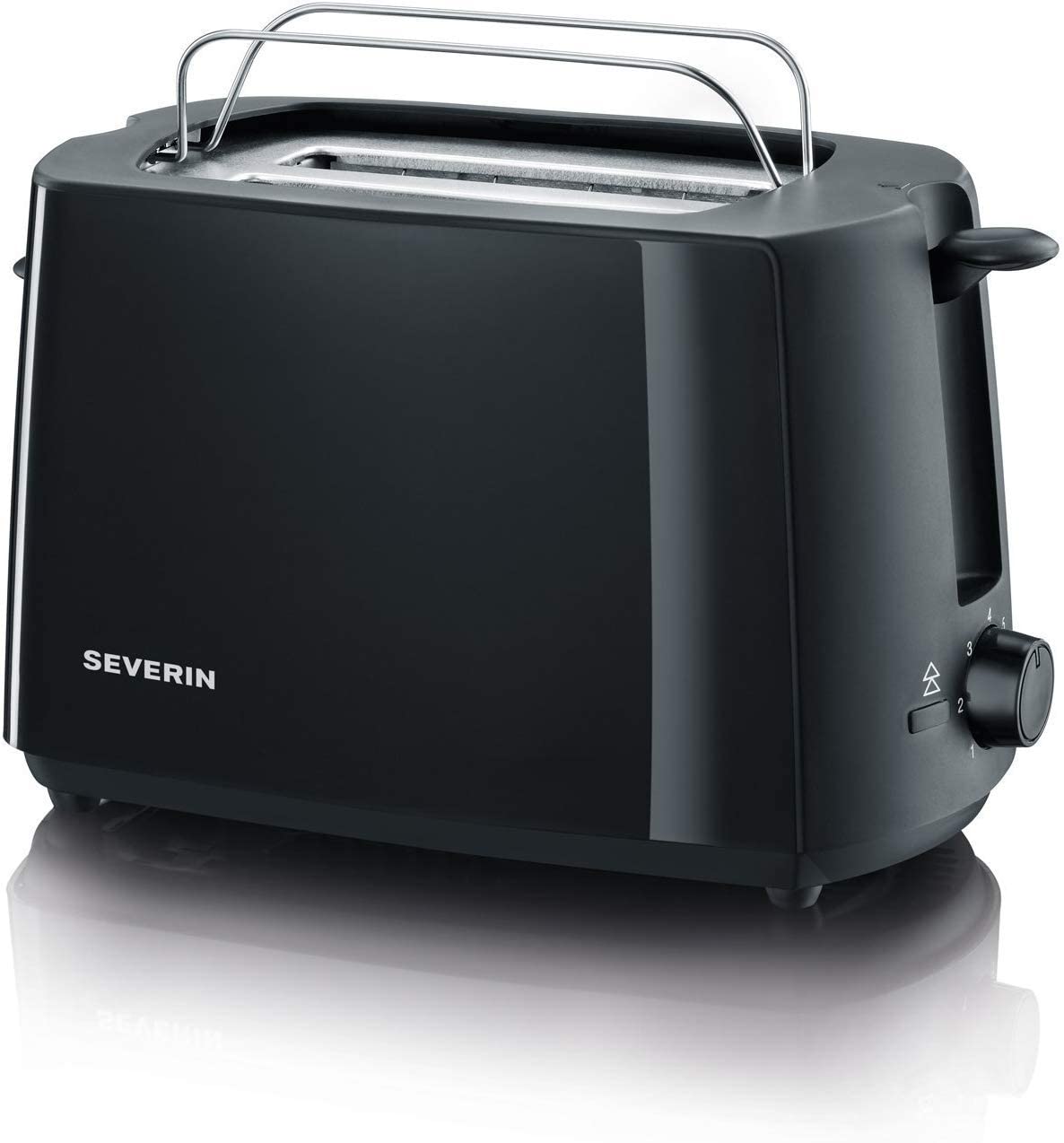 SEVERIN Automatic Toaster, Approx. 700 W, Integrated Bun Toasting Attachment, Adjus
