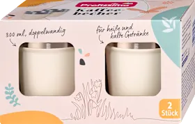 Coffee mug, cream, 2 pcs