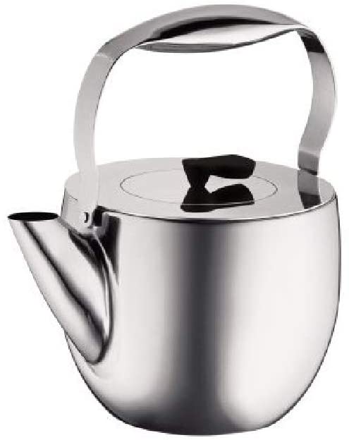 Bodum Tea Press, Tea Maker, Teapot, 1.5 l, 51 oz, Stainless Steel Matt, 114