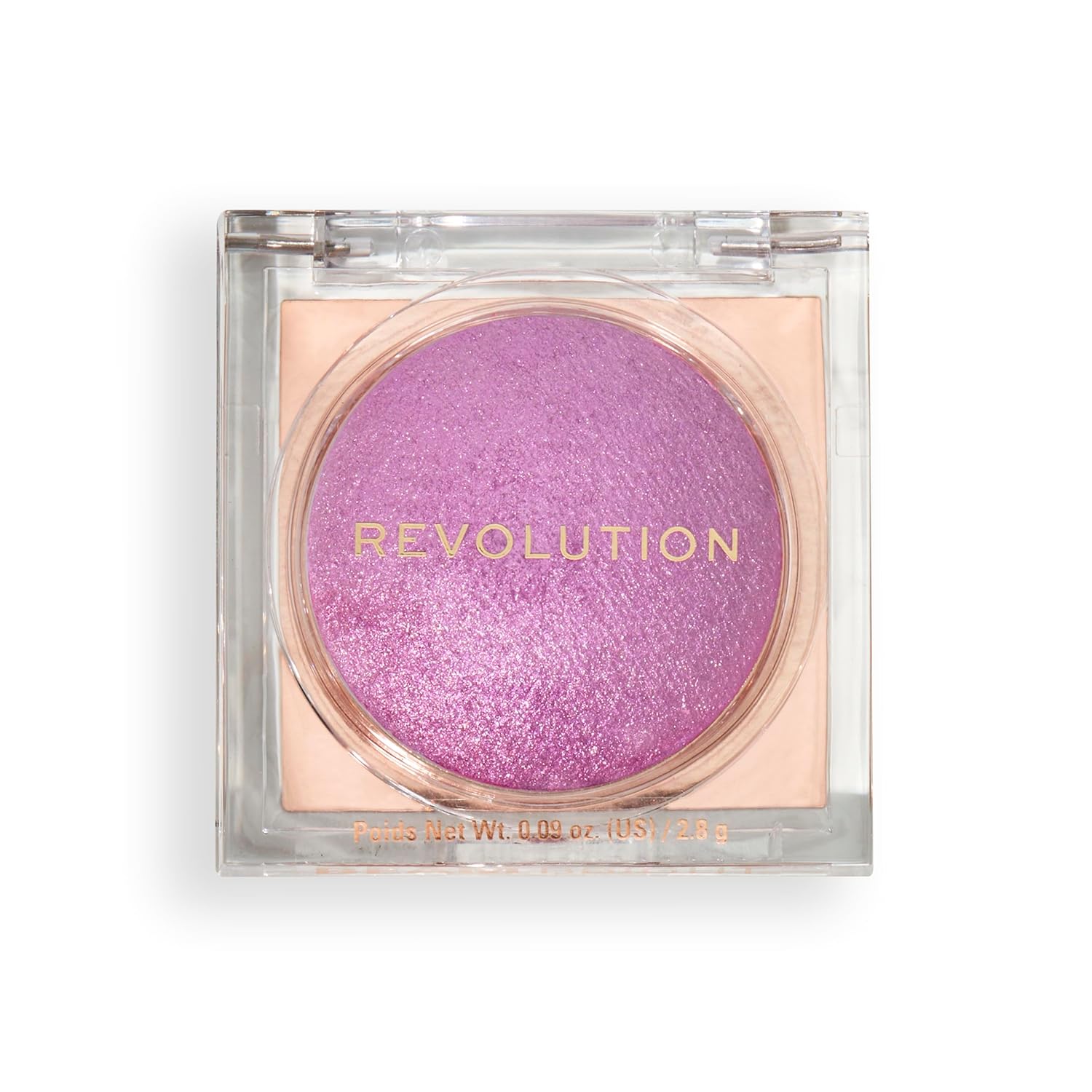 Revolution, Beam Bright Blush, Face Powder Blush, Easy to Blend & Buildable, Luminous Cheeks, Vegan & Cruelty Free, Lick of Lilac