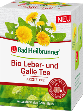 Bad Heilbrunner Medicinal tea Liver & bile in a pyramid bag (12 x 2.3 g), 27.6 g