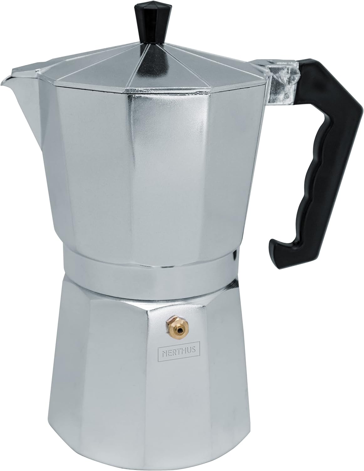 Nerthus fih 835 Induction Coffee Maker 9 Cup Classic Italian Coffee Maker
