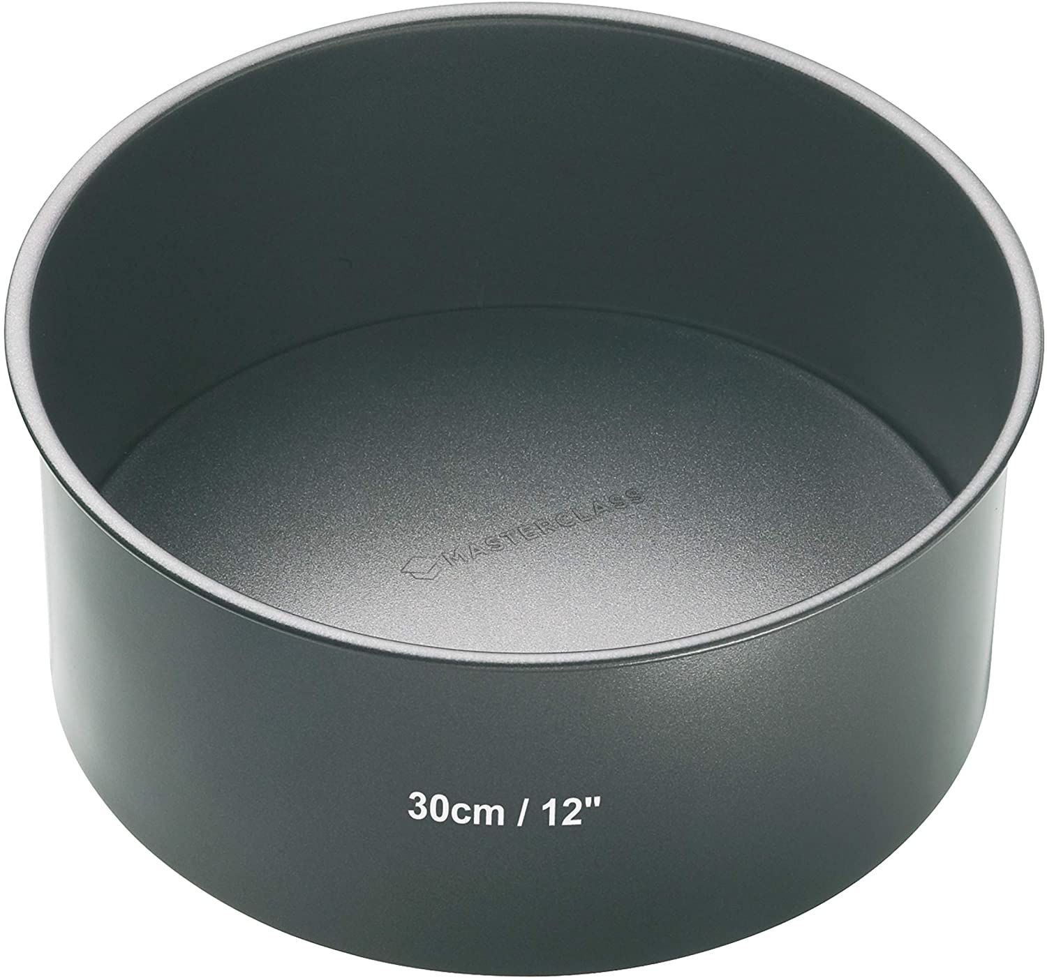 Kitchen Craft Master Class Non-Stick Round Deep Cake Pan with Loose Base, 30 cm