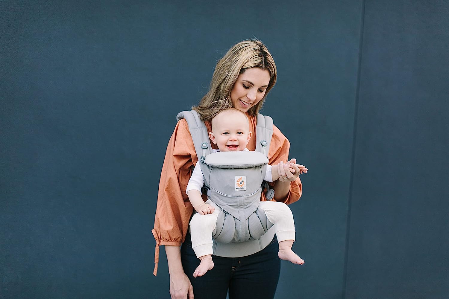 Ergobaby baby carrier for newborns from birth, 4-in-1 Omni 360 cotton, child carrier carrier system