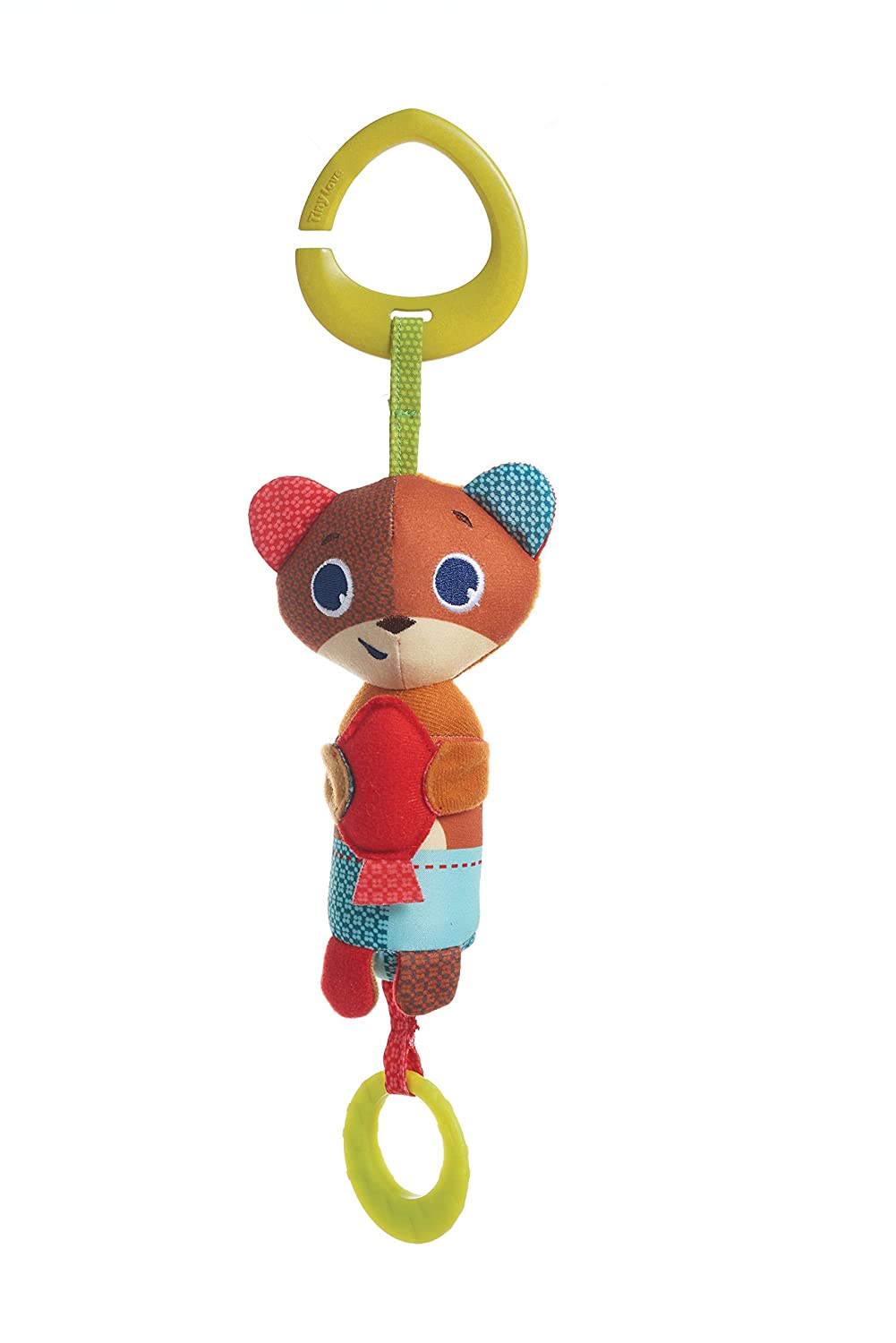 Tiny Love 3333111421 Wind Chime Isaac Bear Meadow Days Wind Chime Baby Toy Mobile Brown