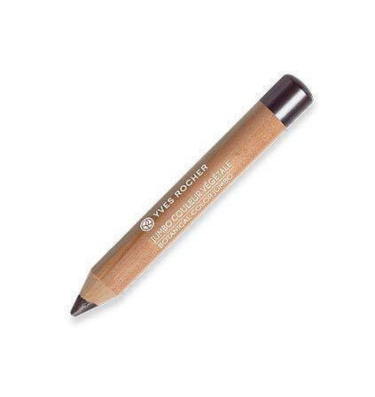 Yves Rocher COULEURS NATURE Jumbo Eyeshadow Pencil Couleur VÉGÉTALE Or Gris Nacré, Eyeshadow Stick, in Anthracite, 1 x Pen 1.7 g