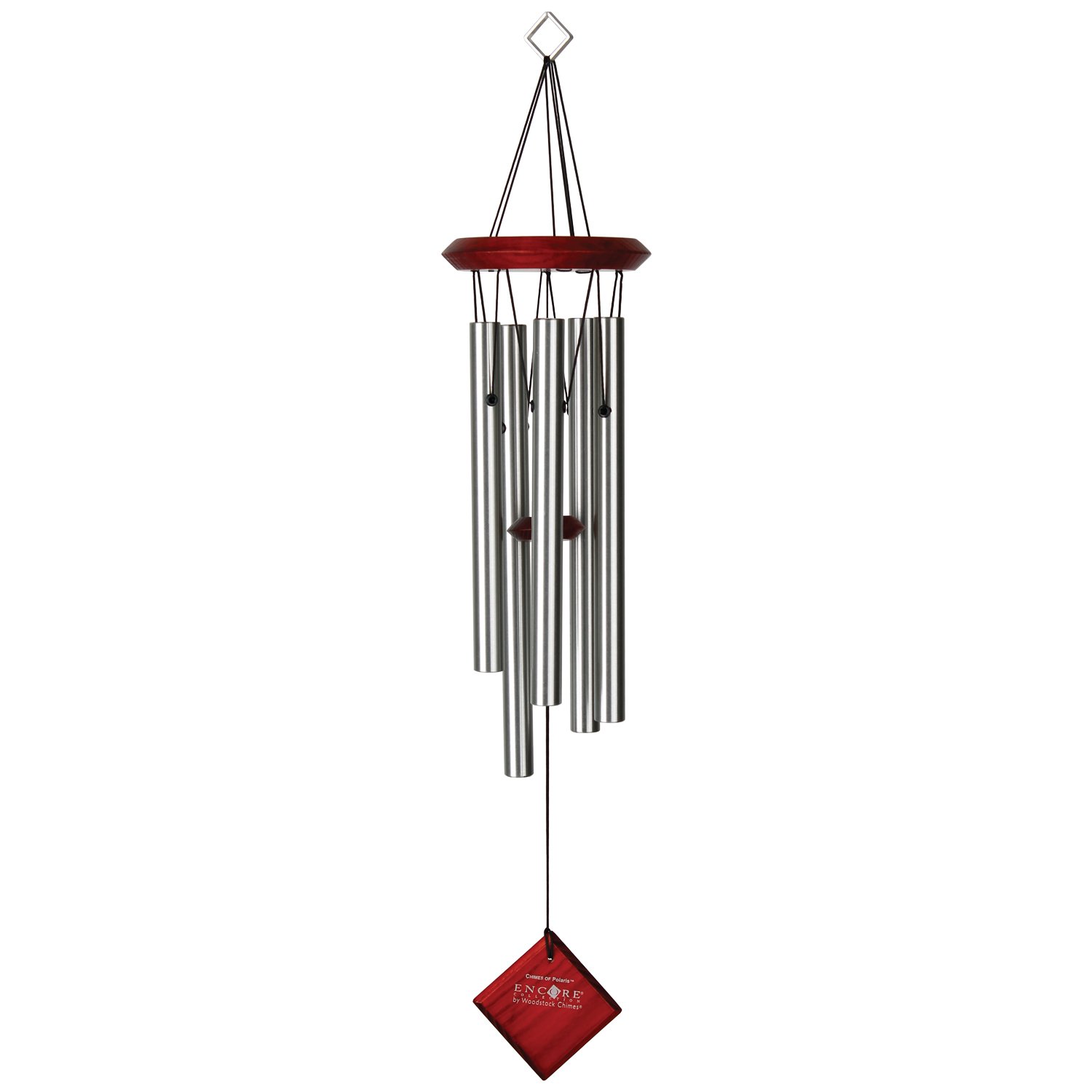 Woodstock Encore Collection Silver Chimes Of Polaris Windchime