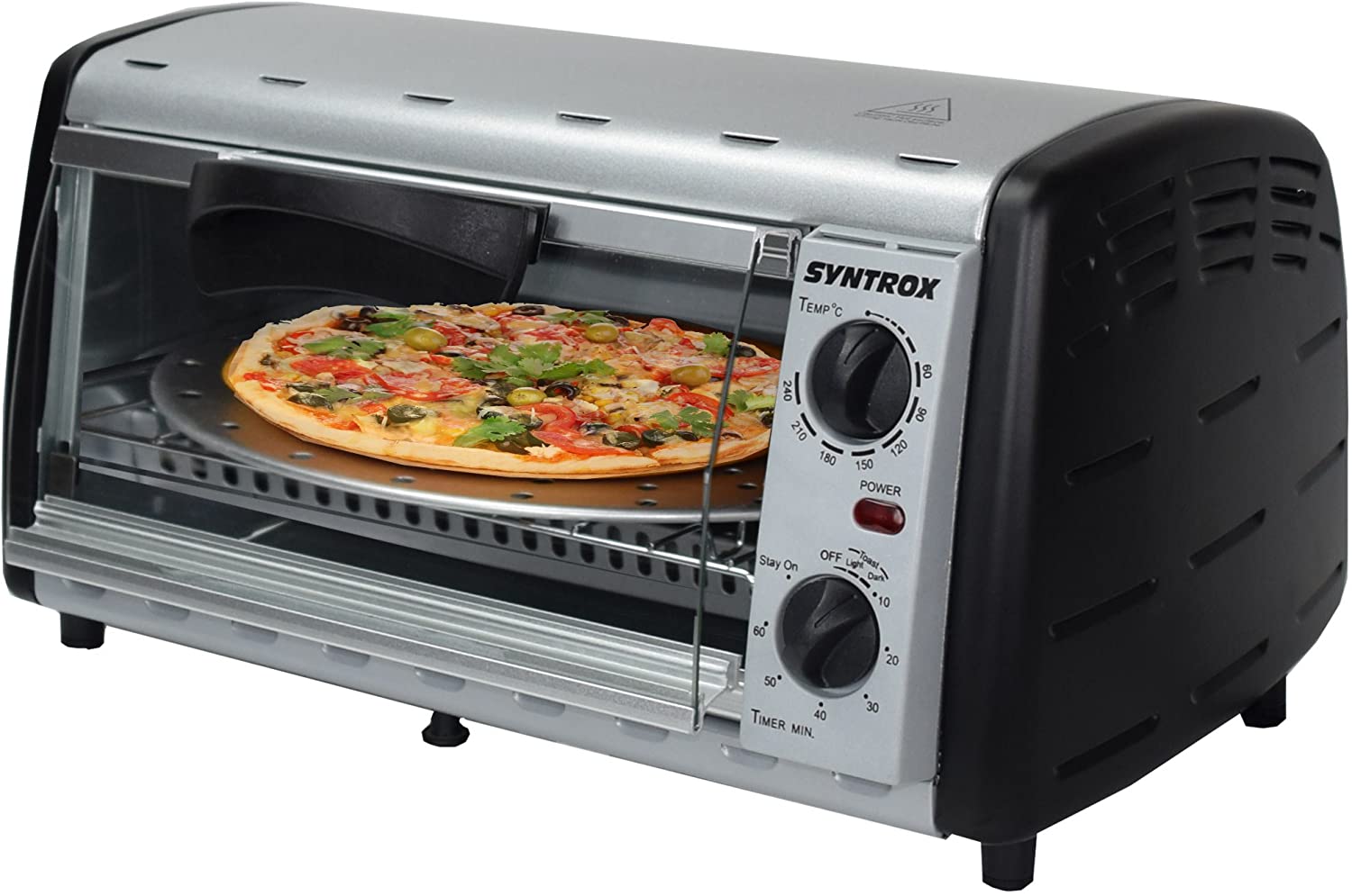 Syntrox Germany Back Chef 12 Litre Mini Stand Oven Mini Oven Pizza Oven